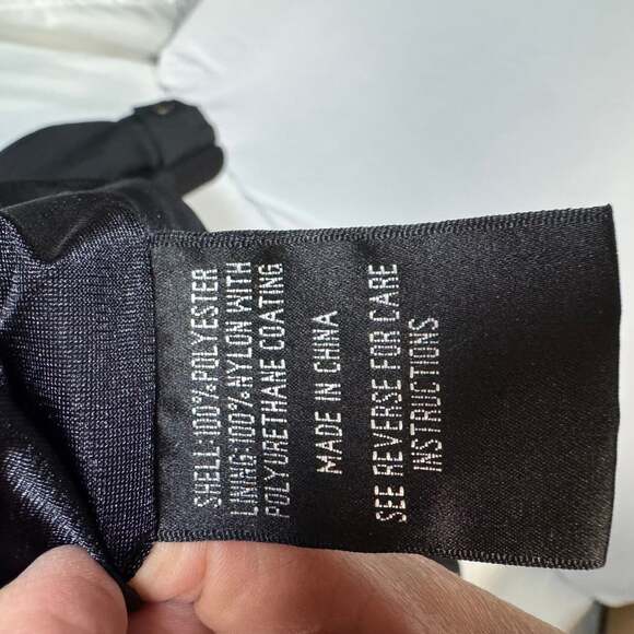 Footjoy Dryjoy Windbreaker Jacket Mens Large Black/Houndstooth - Picture 9 of 11